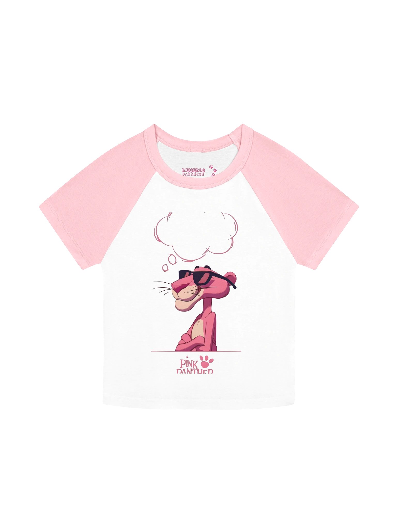 Vintage Vibes Raglan Baby Tee product image (1)