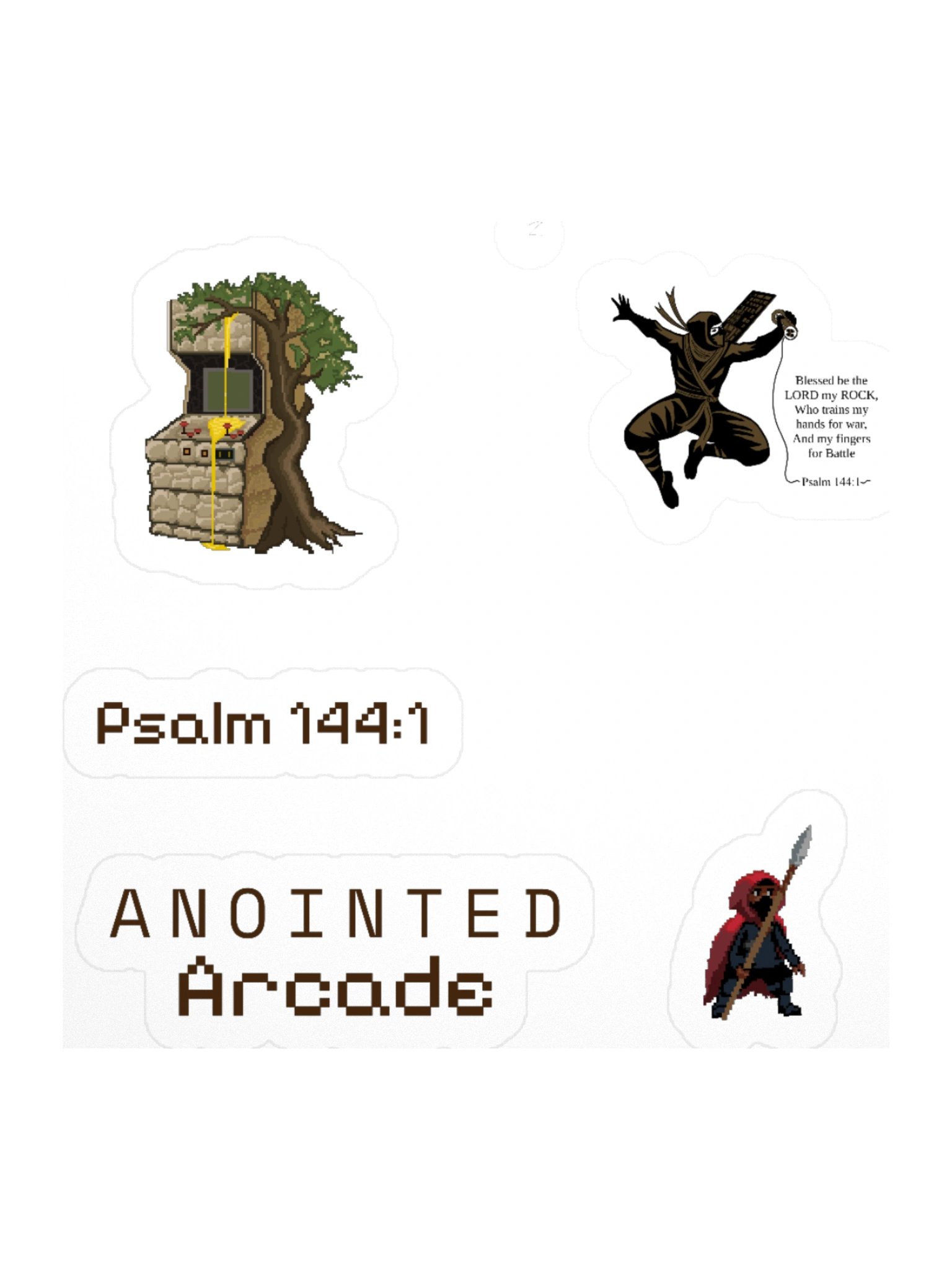 Anointed Arcade Sticker Bundle product image (3)