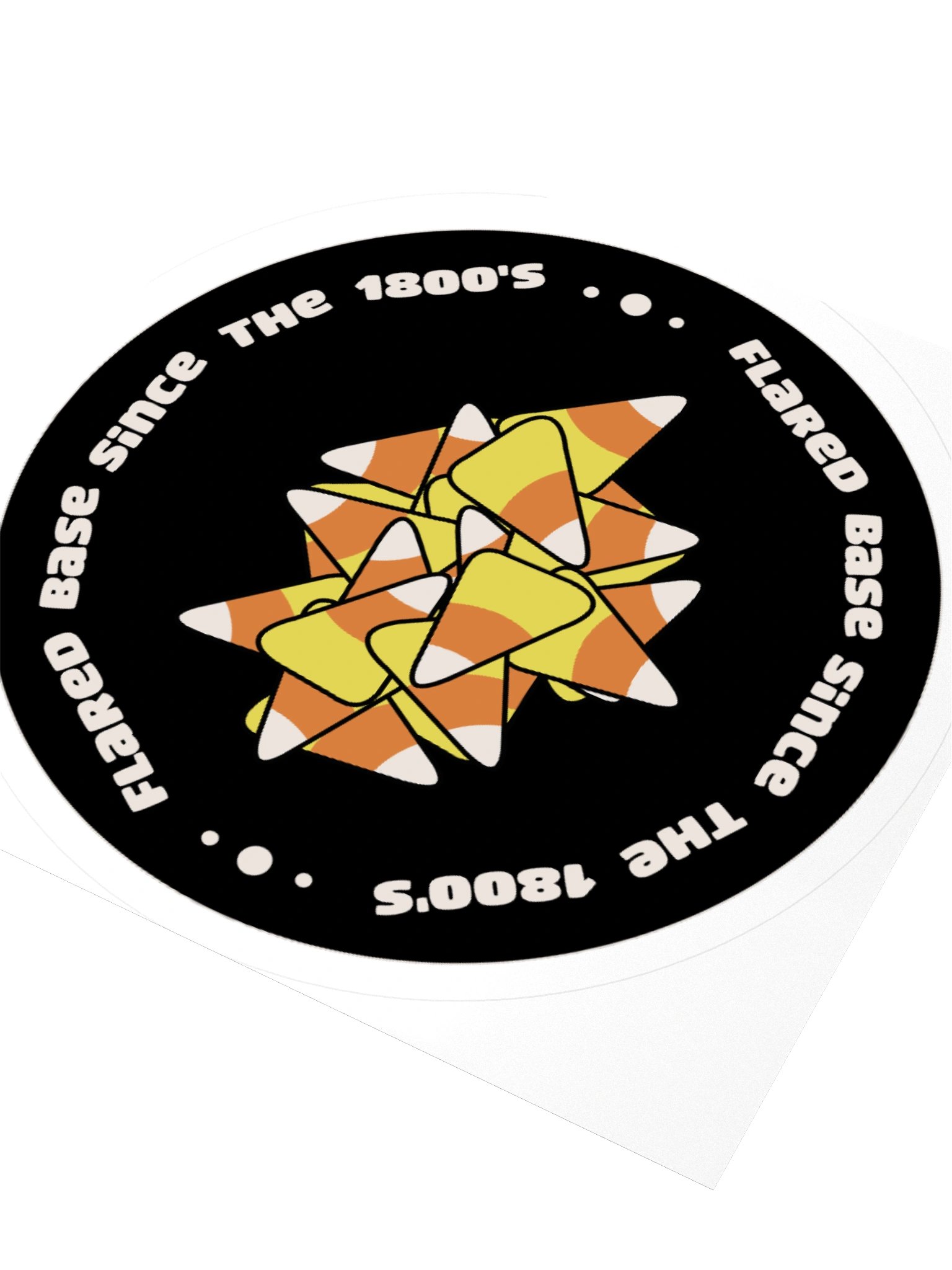 Candycorn Flared Base Sticker product image (9)