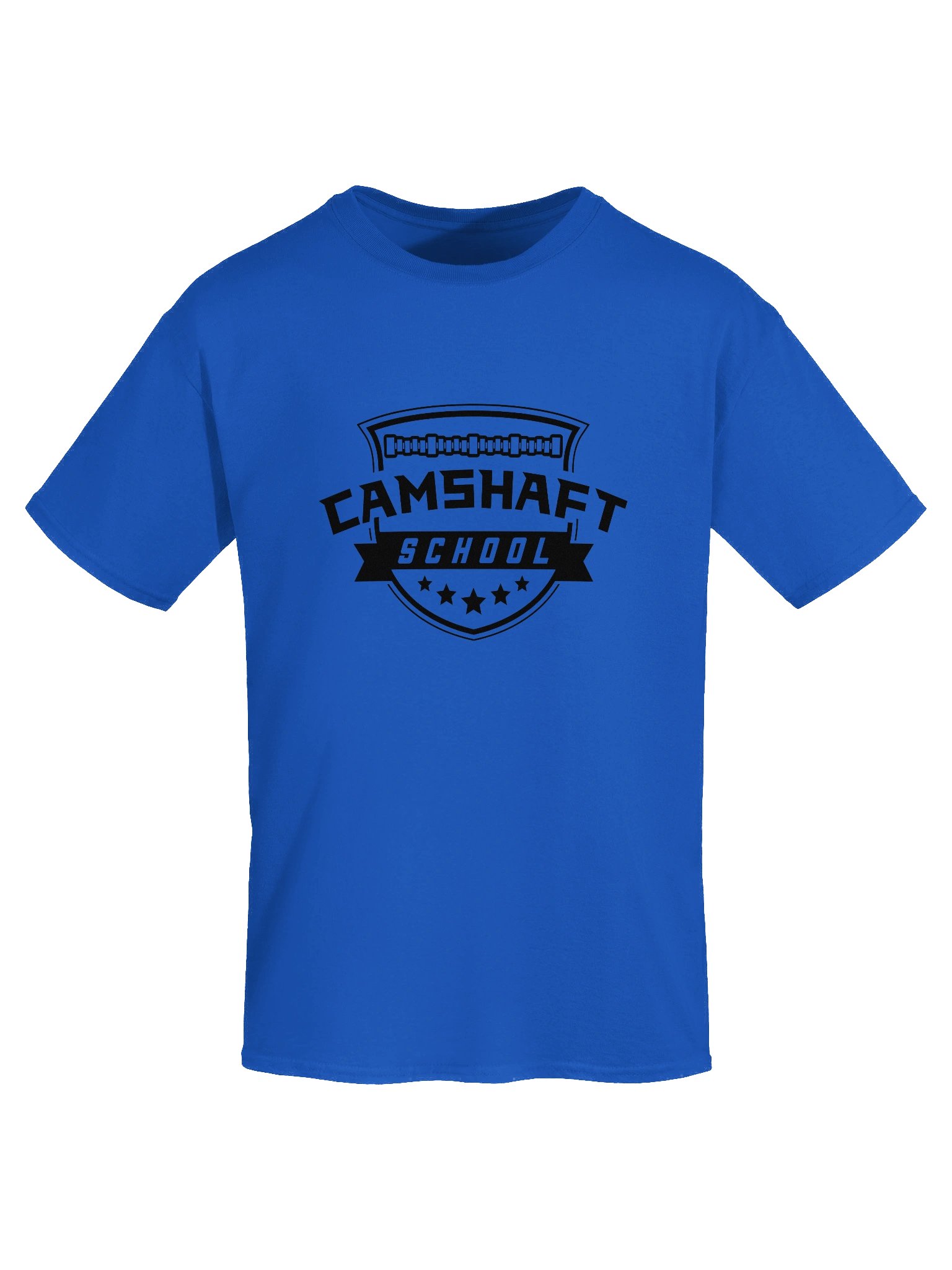 T-shirt - Black on Royal Blue product image (7)