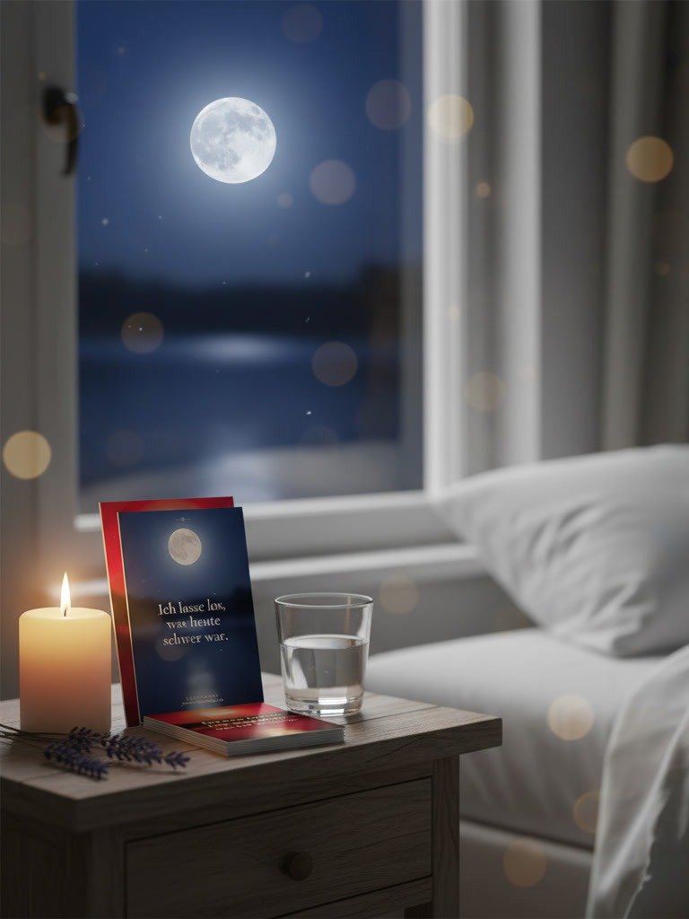 Ich darf loslassen — 30 Affirmationskarten für Selbstliebe, Ruhe & tiefen Schlaf product image (1)