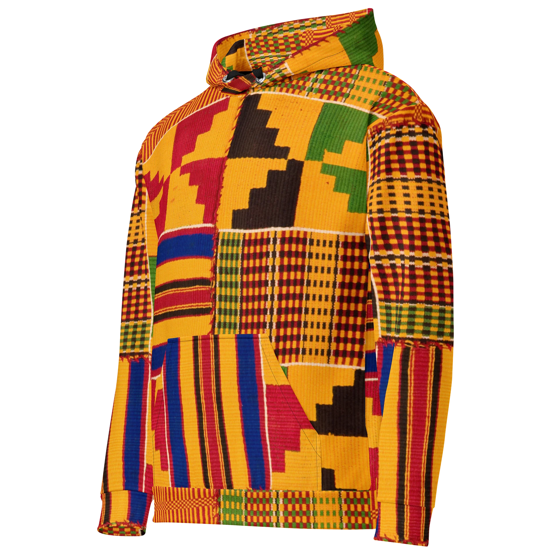 Kente Print Hoodie - Unisex product image (4)