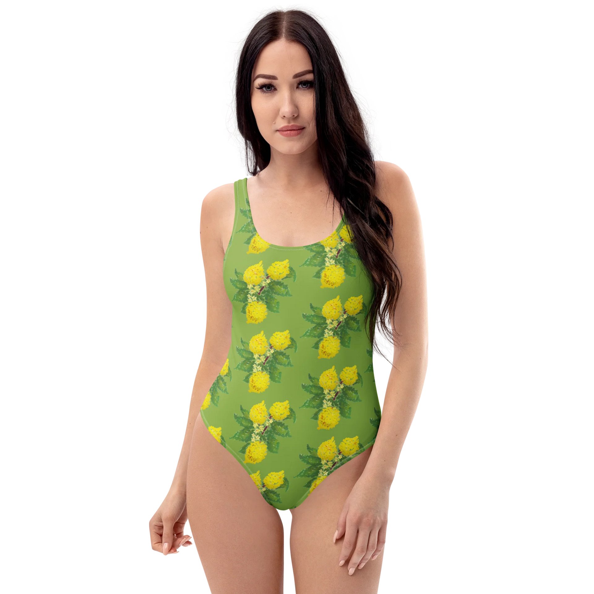 Lemon Love Green One-Piece Swimsuit product image (2)