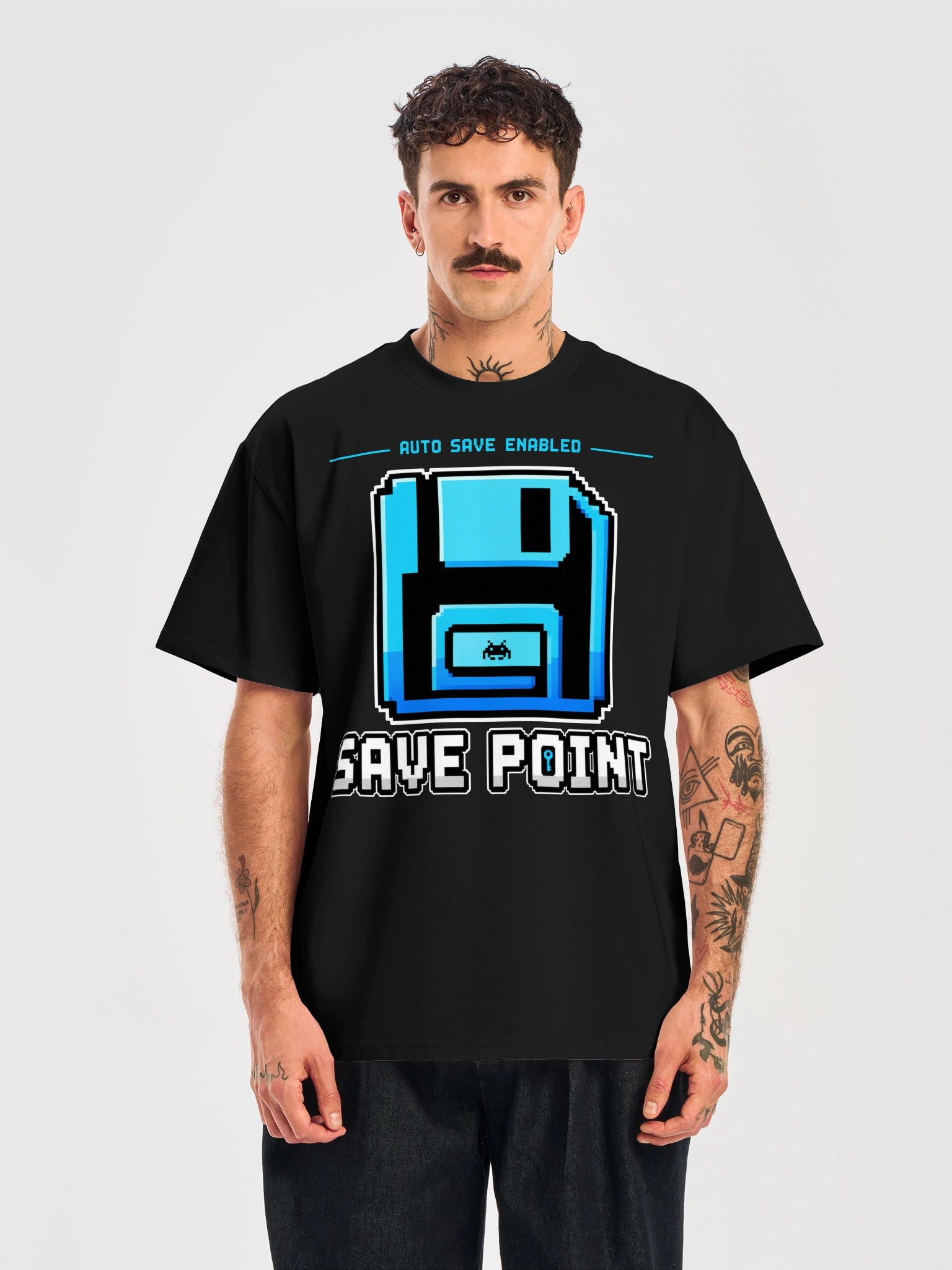 SAVE POINT – Pixel Mode Tee - PREMIUM product image (5)