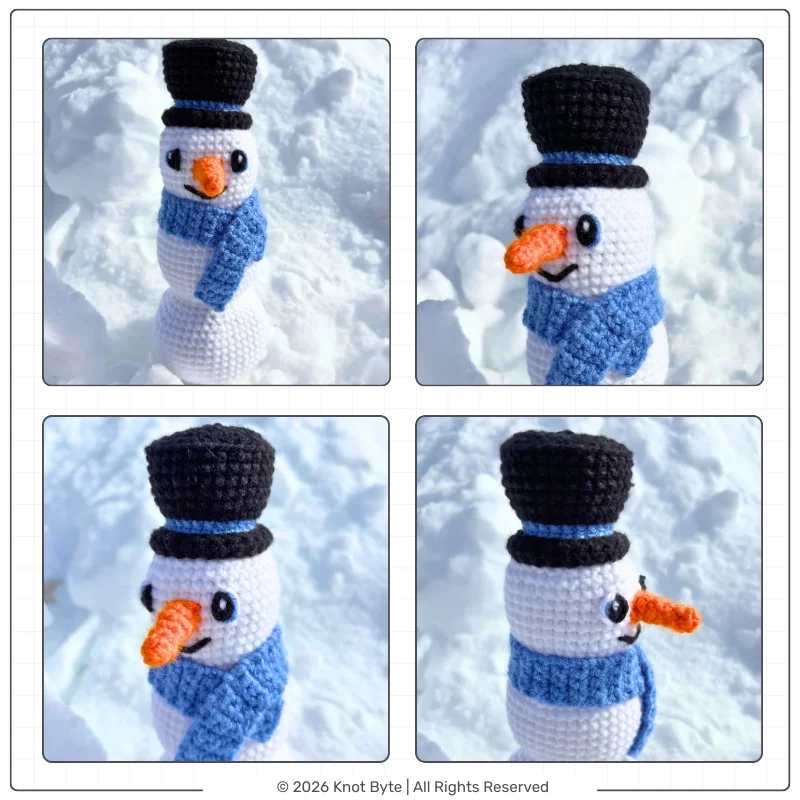 Sunny Snowman Amigurumi Pattern product image (3)