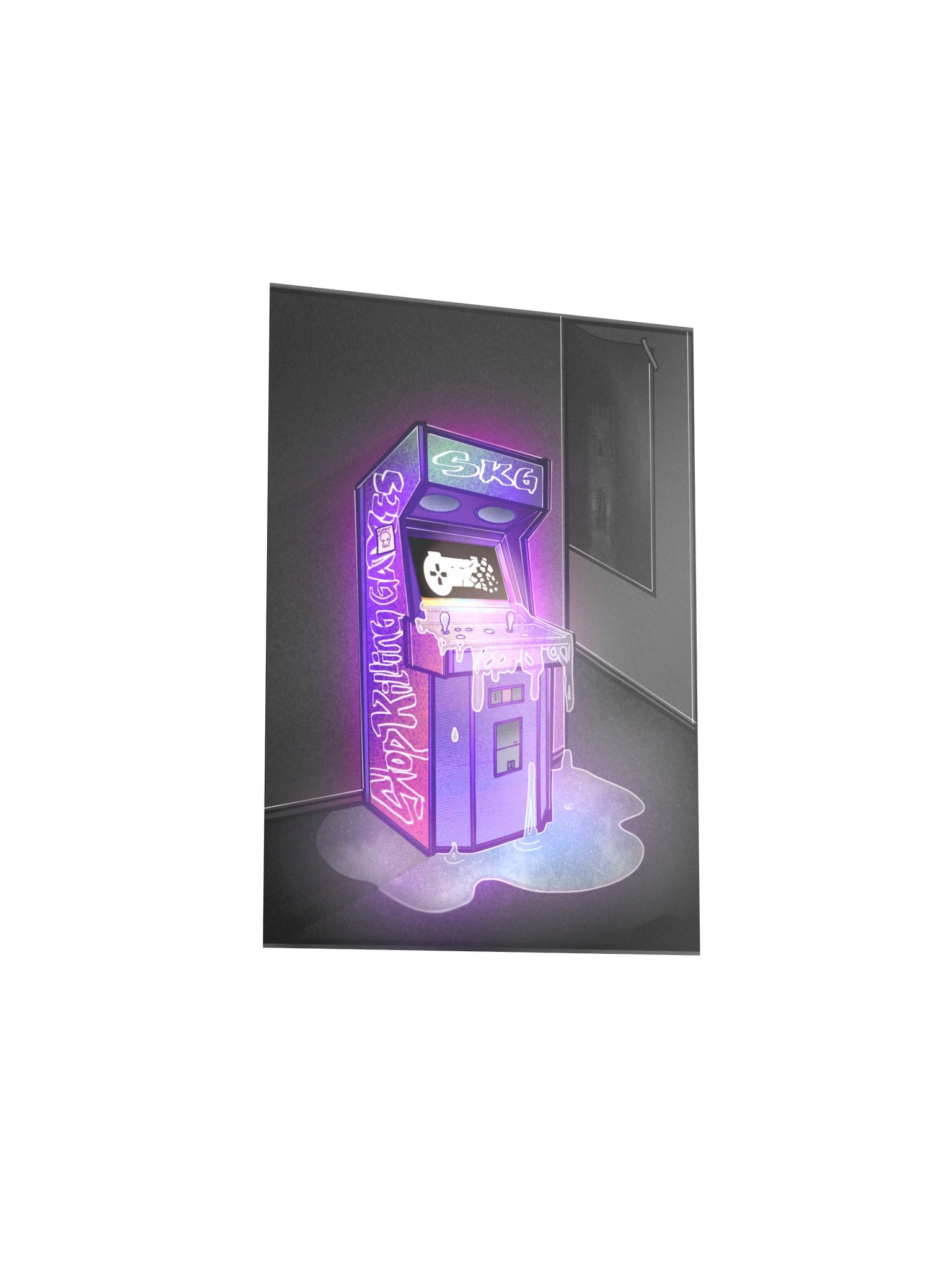 SKG Glowing Arcade Poster product image (3)