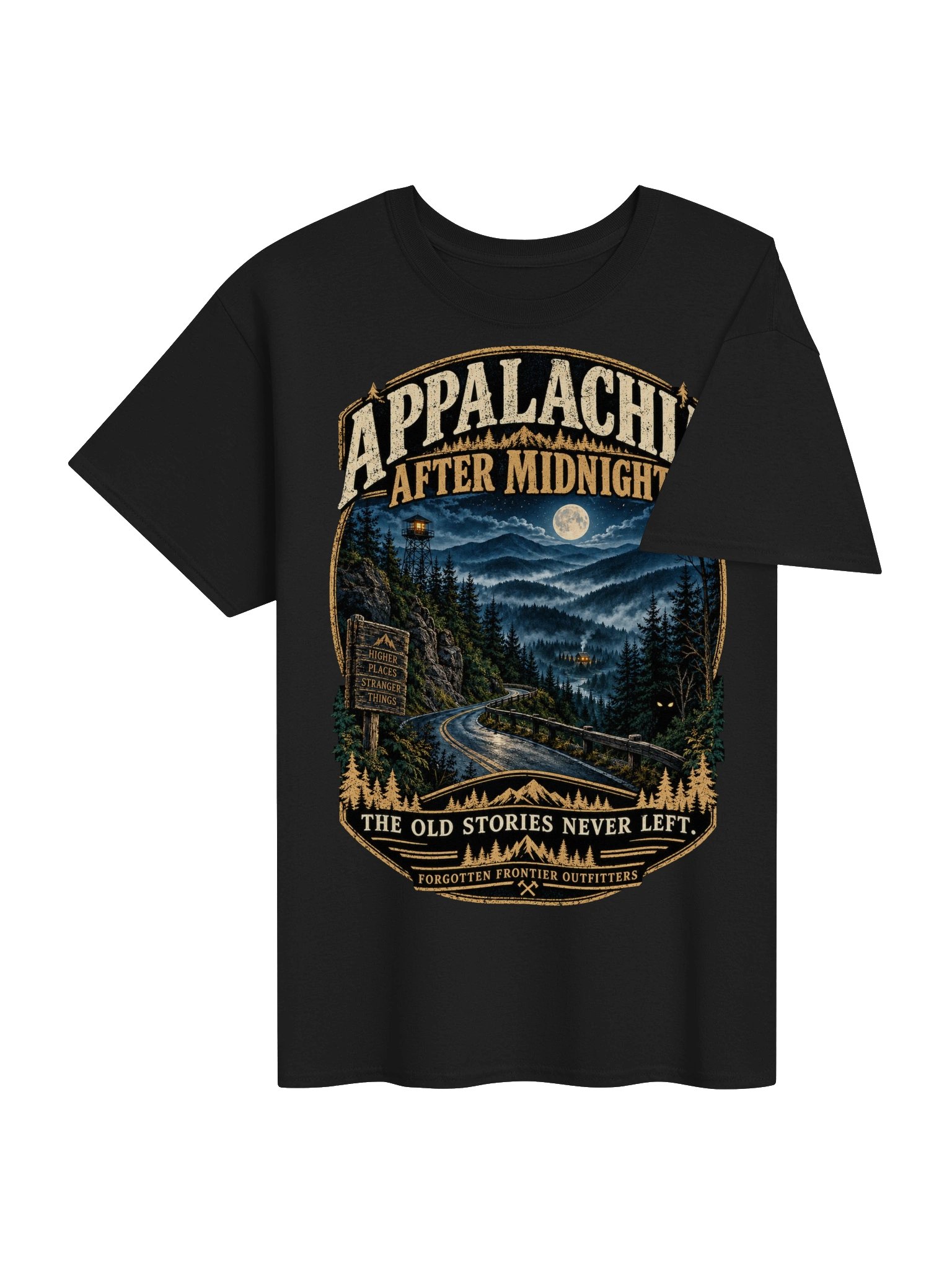 Appalachia After Midnight T-Shirt – Appalachian Folklore & Mountain Mystery Tee product image (55)