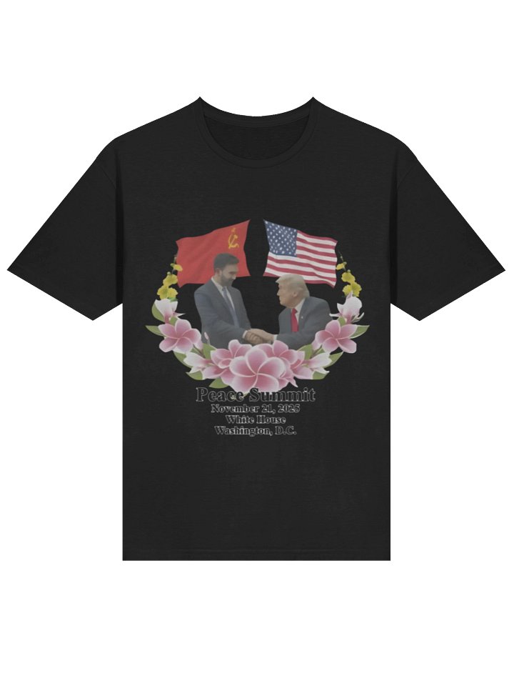 Peace Summit Donald Trump and Zohran Mamdani 2025 Shirt product image (2)