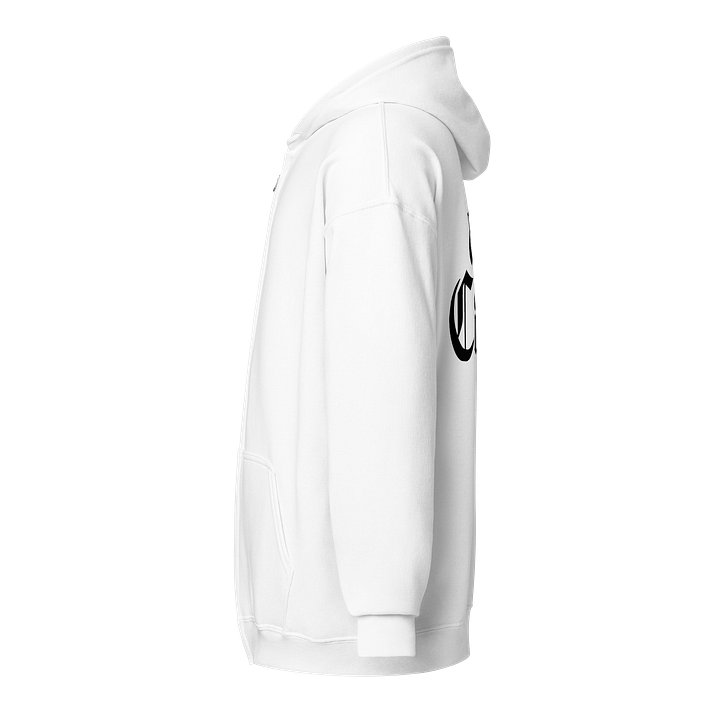 Generic Logo Zip Hoodie (Black Logo) product image (34)