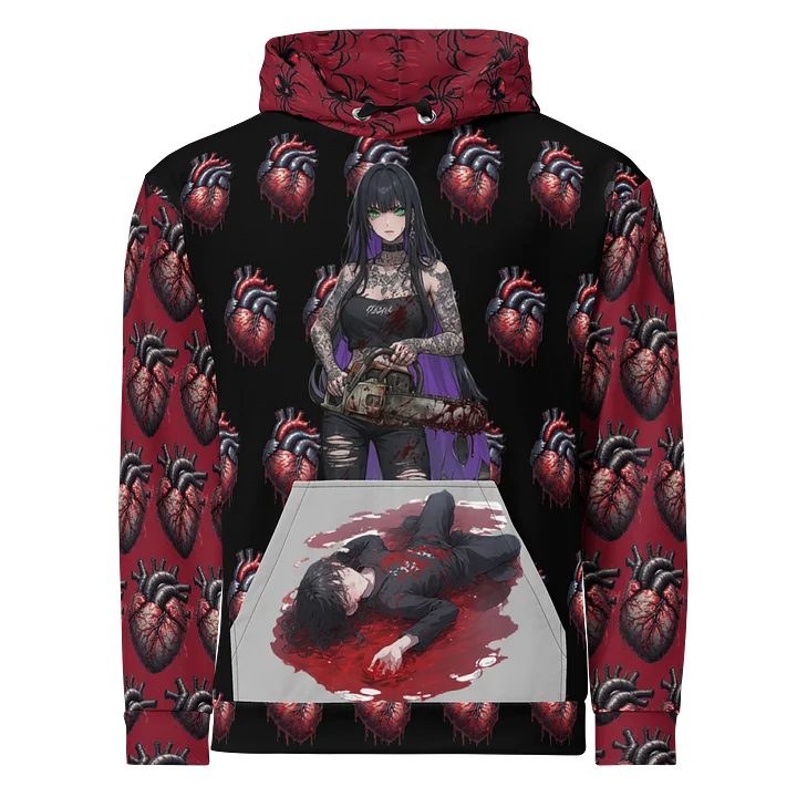 Heart Vibes Cotton Hoodie product image (1)