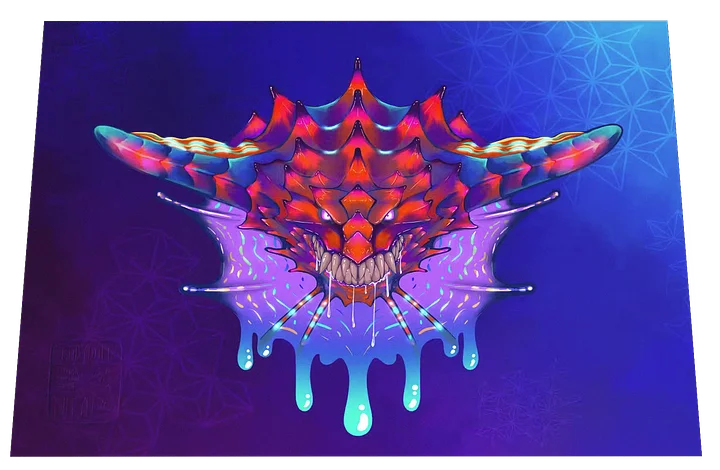 The Dripping Nightmare | Matte Poster | 12" x 16" product image (2)