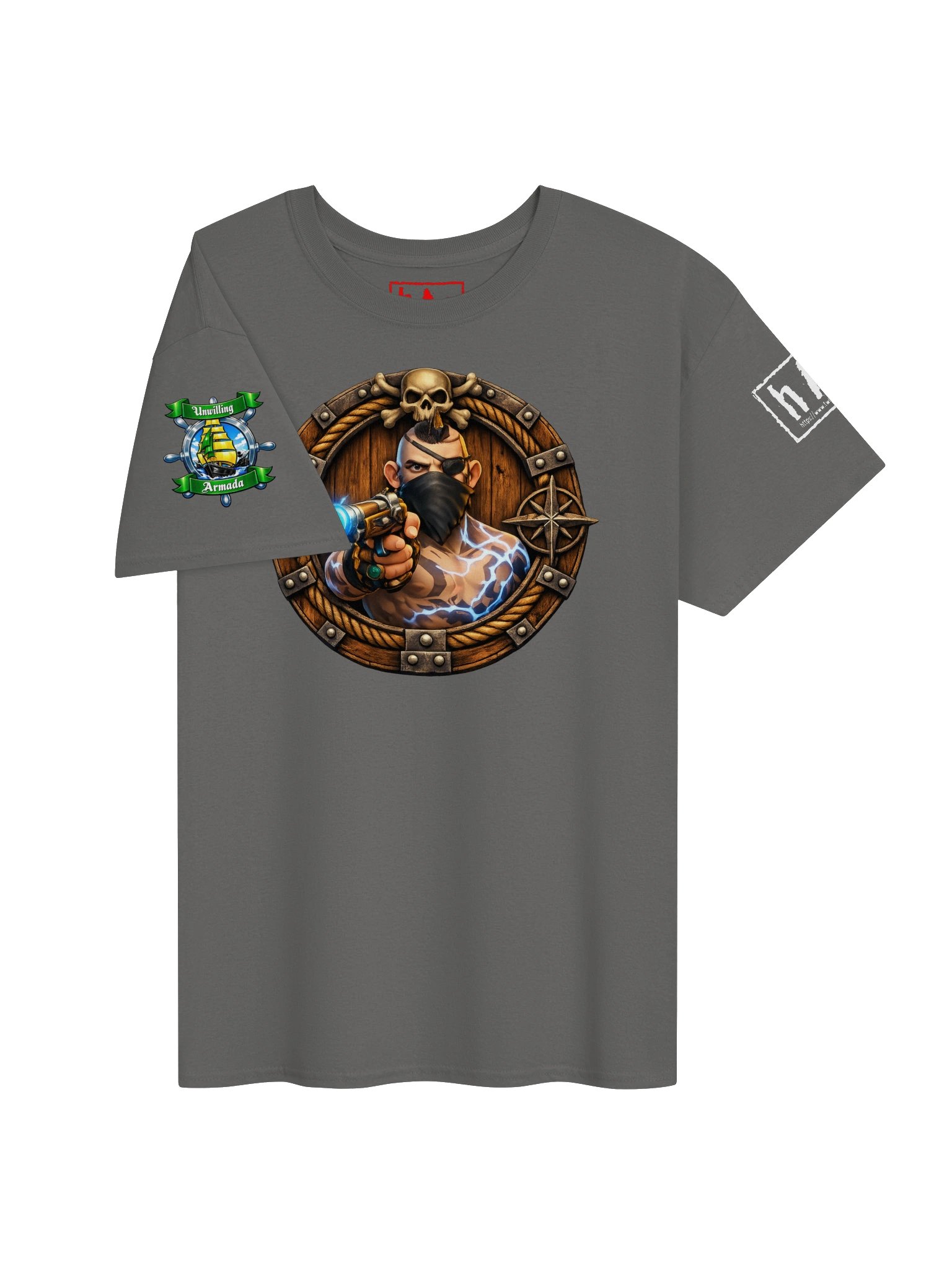 HazMat the Pirate – Graphic Tee product image (2)