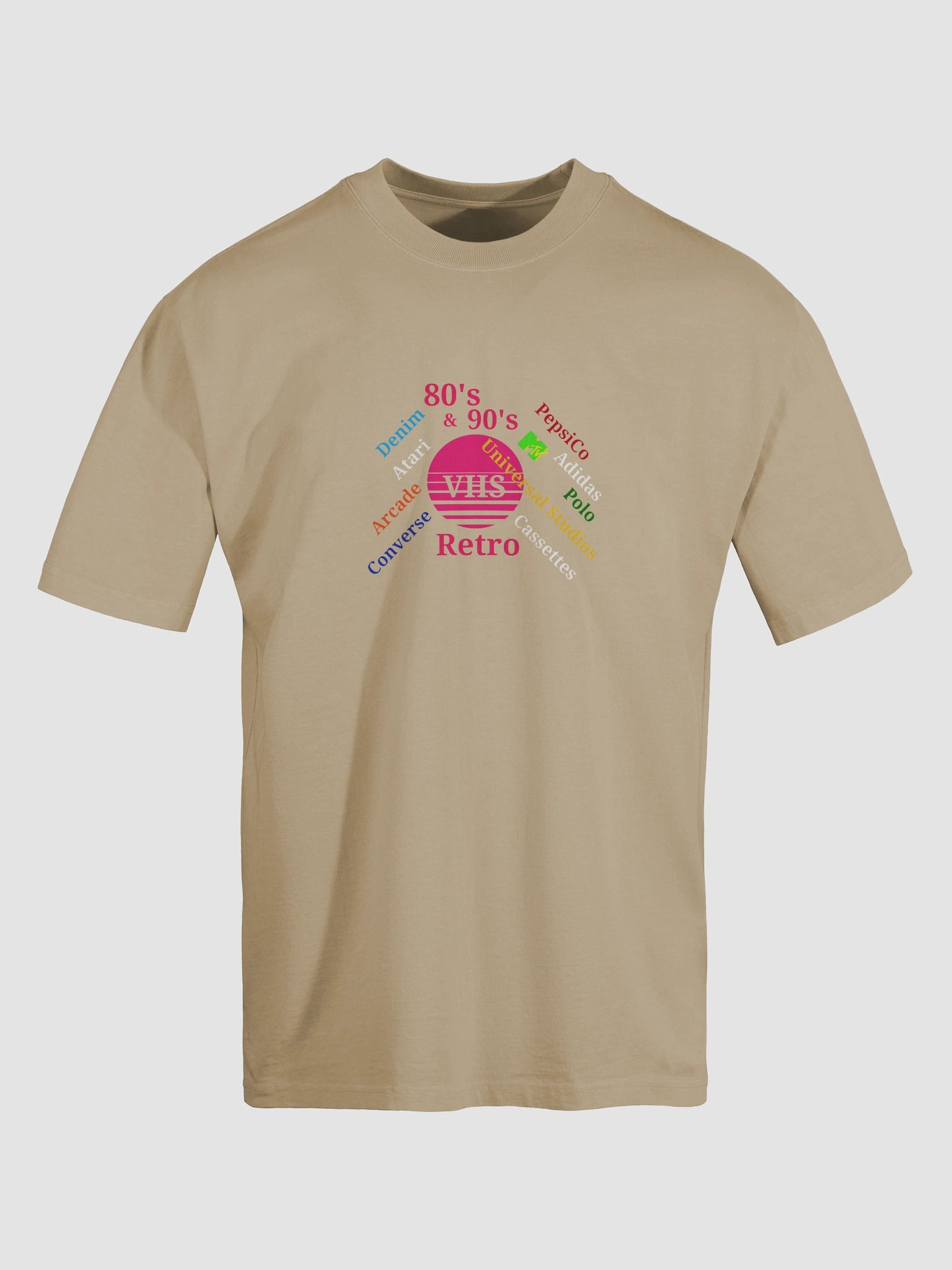 Retro Nostalgia Oversized Tee product image (5)