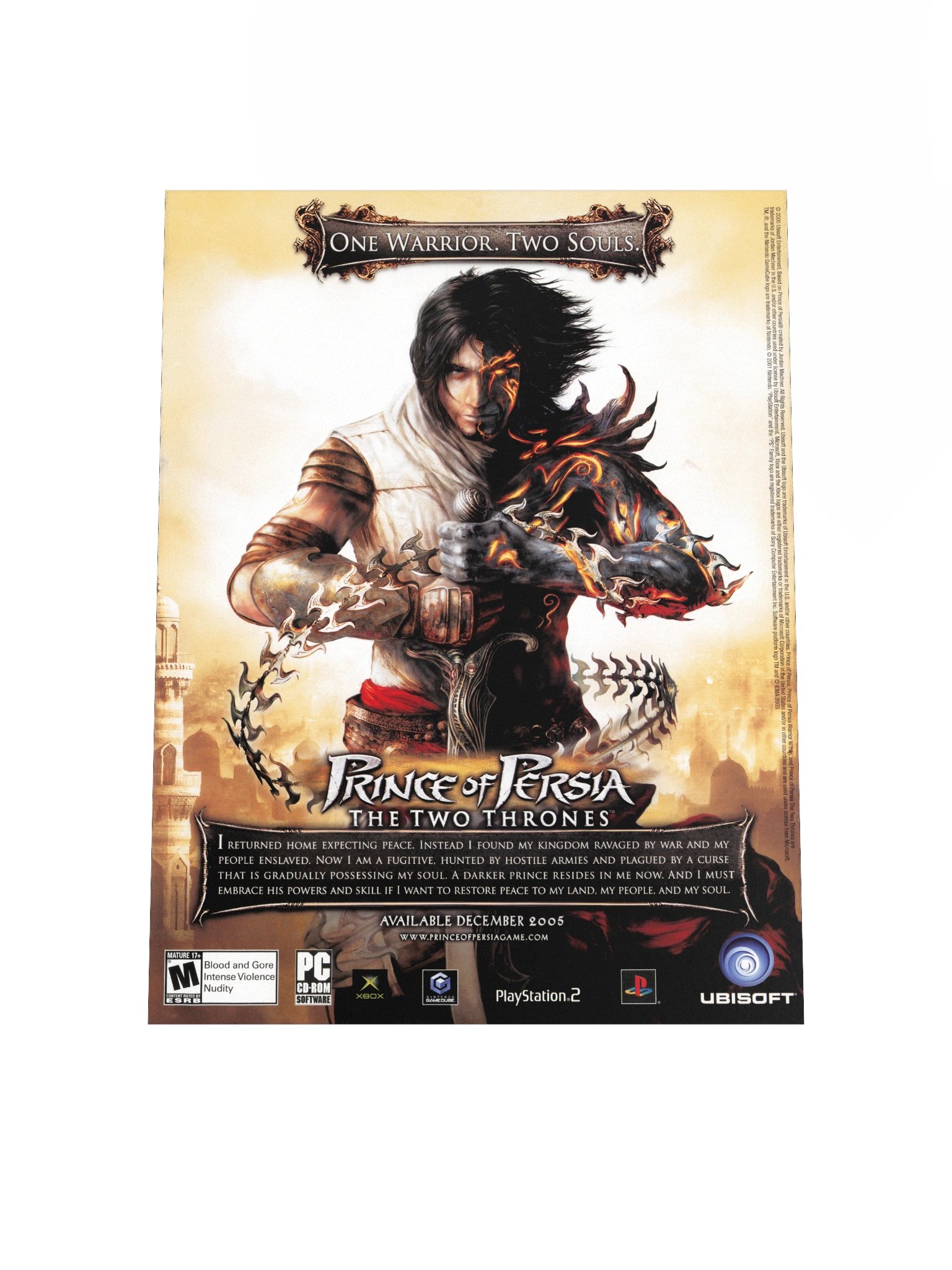 Prince of Persia: The Two Thrones - Promotional Poster/Flyer product image (4)
