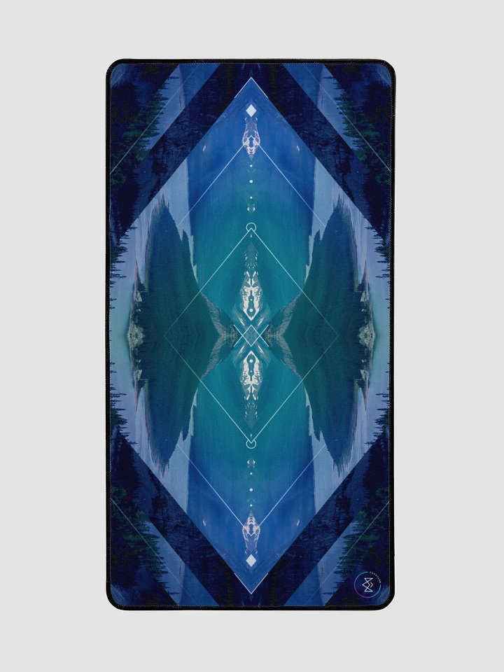 Mountain Lake Desk Mat (Blue Splash) product image (2)