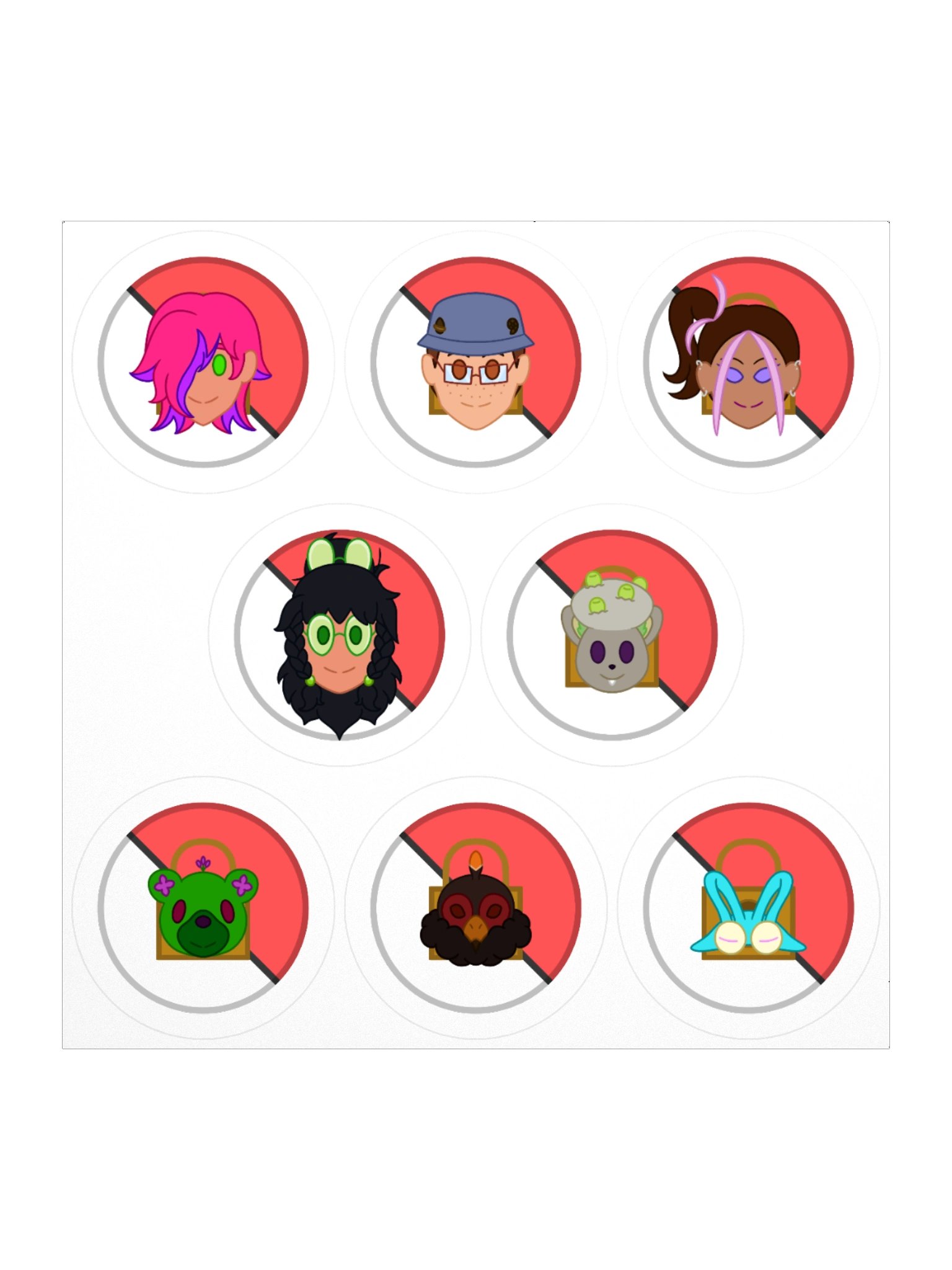 Party Stickers: Lock Edition product image (1)