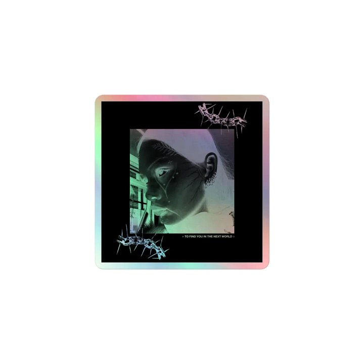 ⊹ TO FIND YOU IN THE NEXT WORLD ⊹ - HOLO STICKER product image (1)