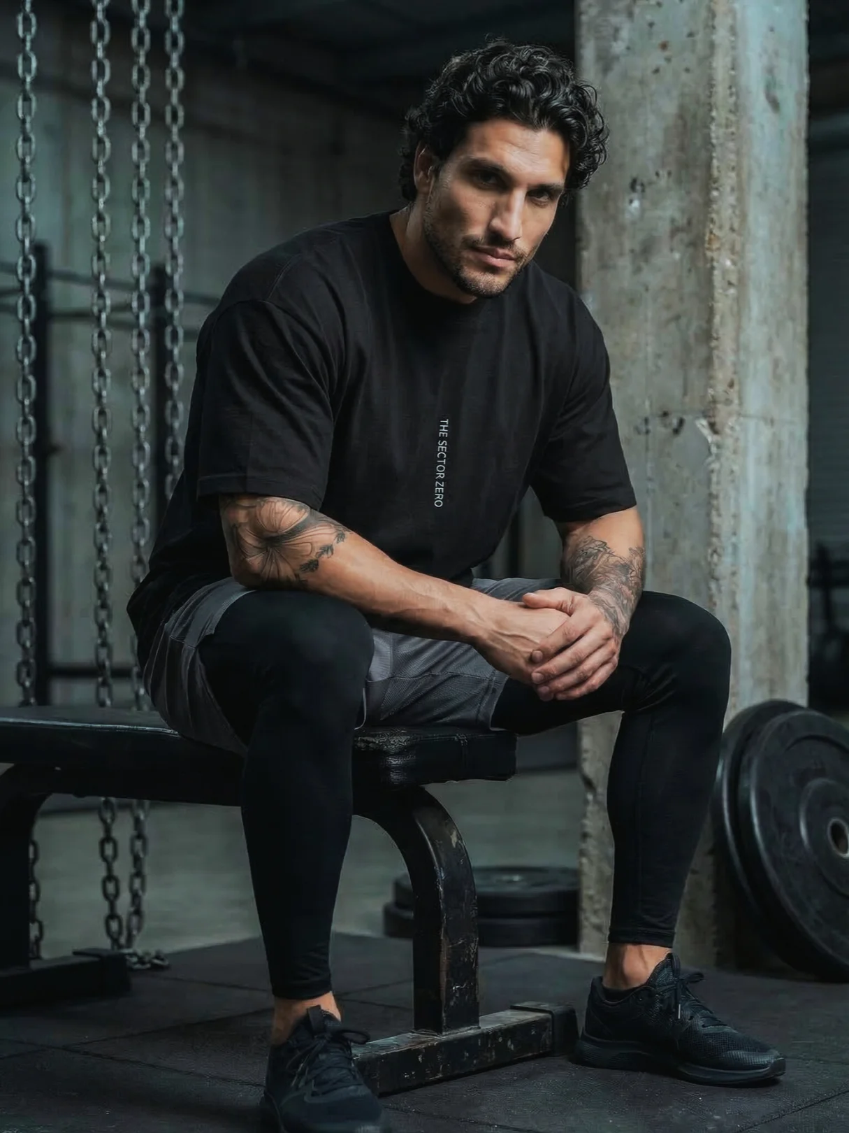 THE SECTOR ZERO™: 'Silence' Heavyweight Oversized Tee product image (7)