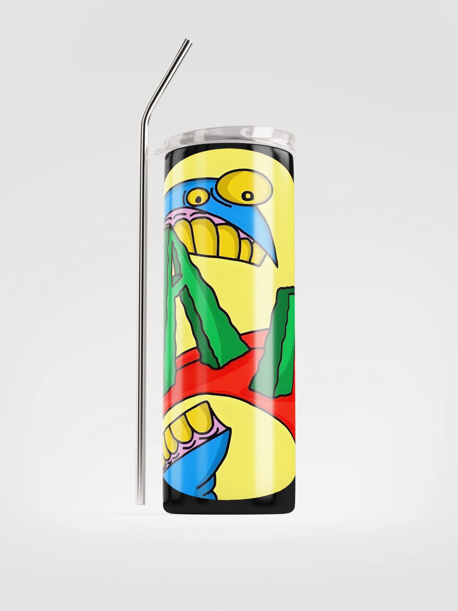 Alpha Mansion Logo Stainless Steel Tumbler product image (1)