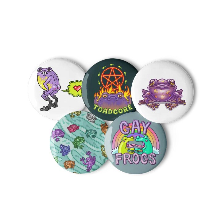 Frog Buttons Collection product image (1)