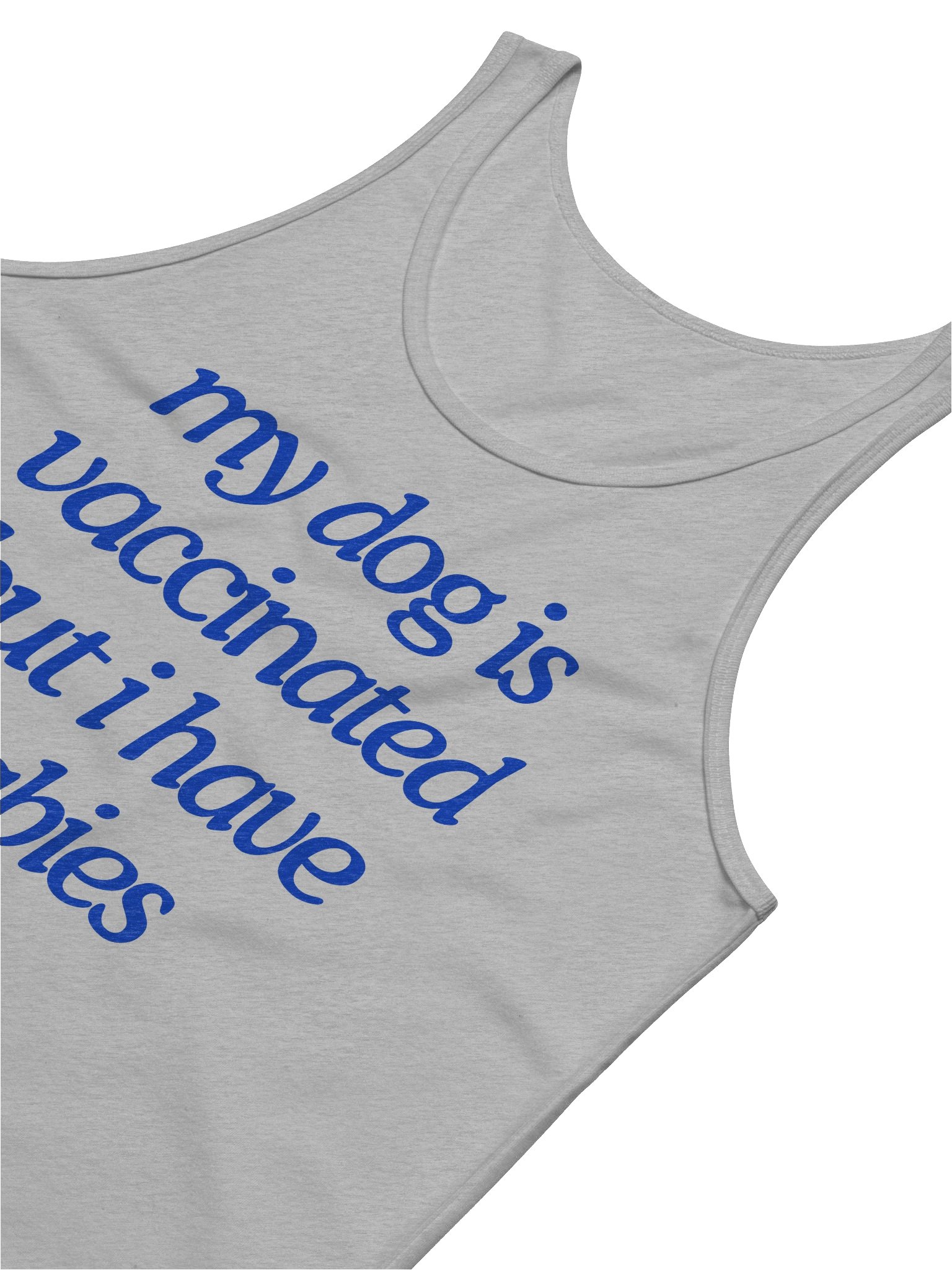 My Dog is Vaccinated Men's Tank product image (6)