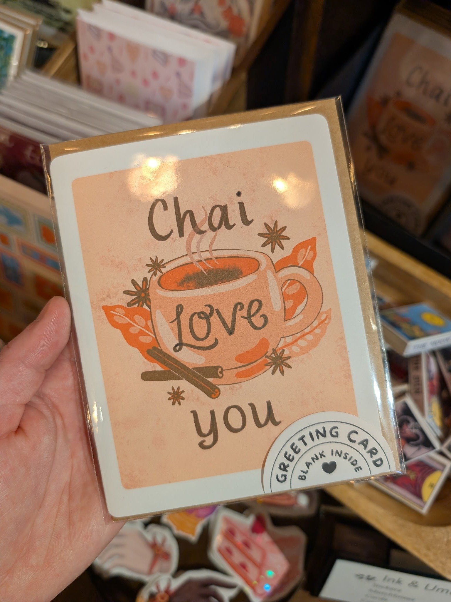 Chai Love You Greeting Card product image (1)