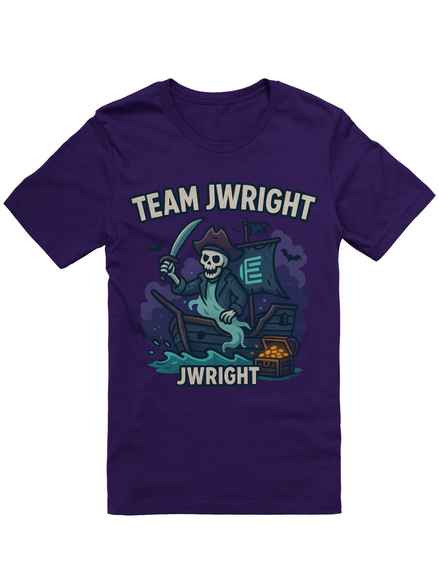 Team Jwright Halloween Vampire T-Shirt product image (3)