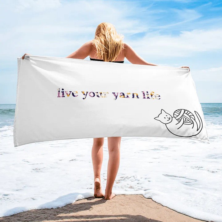 Floral Splendor Sublimated Towel product image (1)