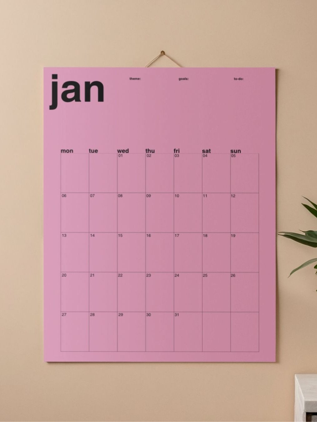 2026 Calendar product image (3)