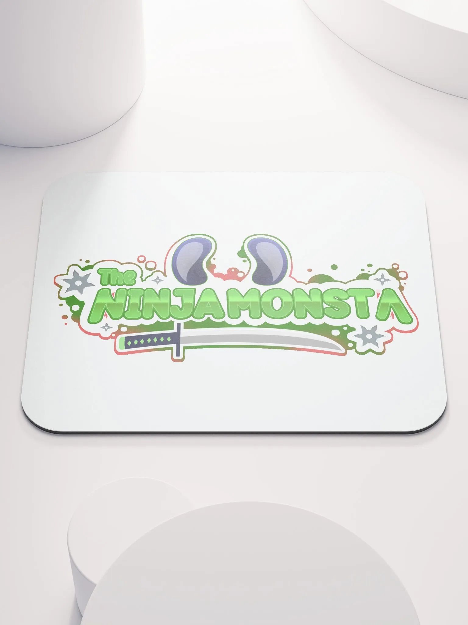 Ninja Monsta Logo Mousepad product image (1)