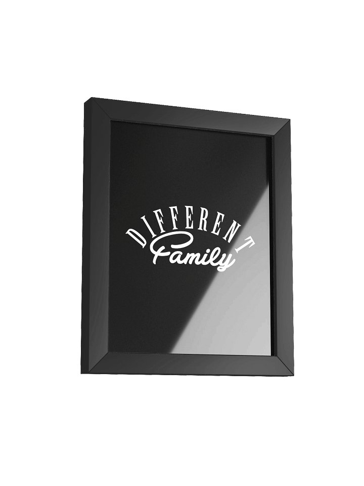 Different Family Framed Poster product image (2)