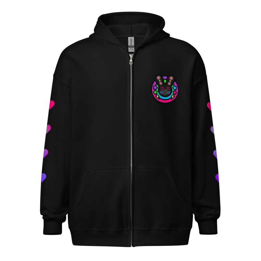 Shibari Bun Zip Hoodie product image (1)