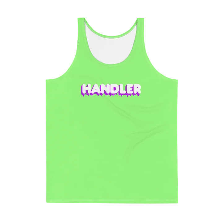Identity Tank - HANDLER - Lime Green / Purple / White product image (1)