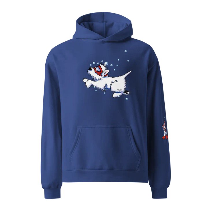 Diving Westies Premium Oversized Hoodie product image (1)