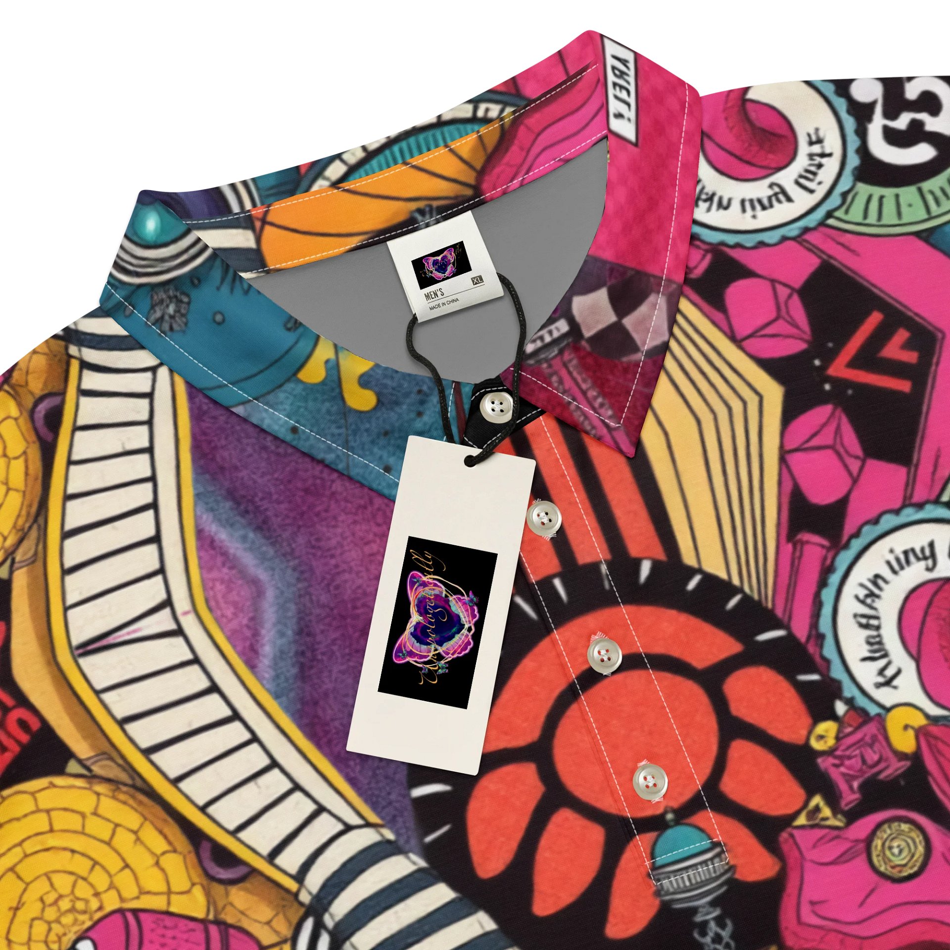Symmetric Chaos Men's Polo Shirt product image (4)