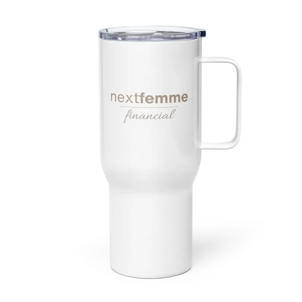 Eternal Travel Mug with Taupe Logotype product image (6)