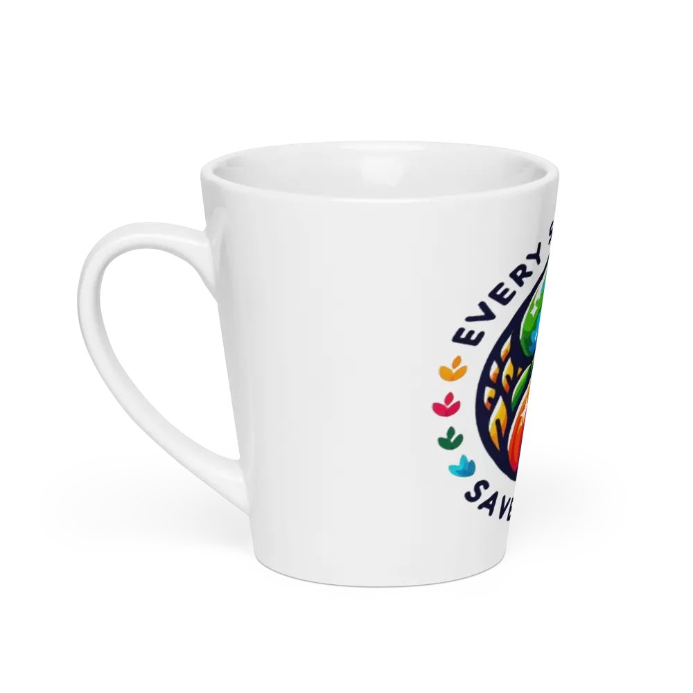 Earth Savior Latte Mug product image (1)