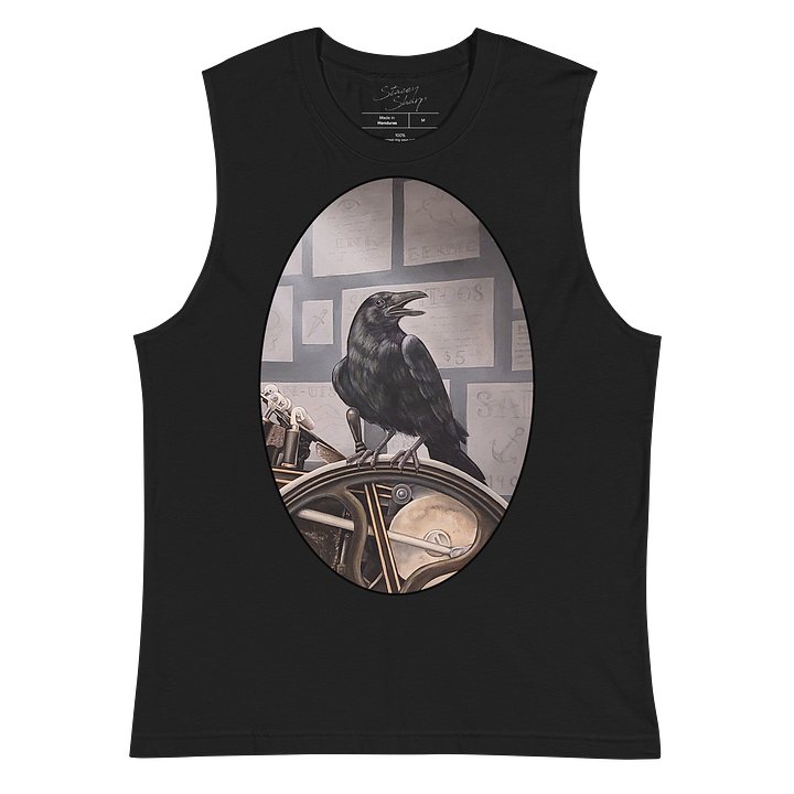 Raven's Letterpress Muscle Tank product image (1)