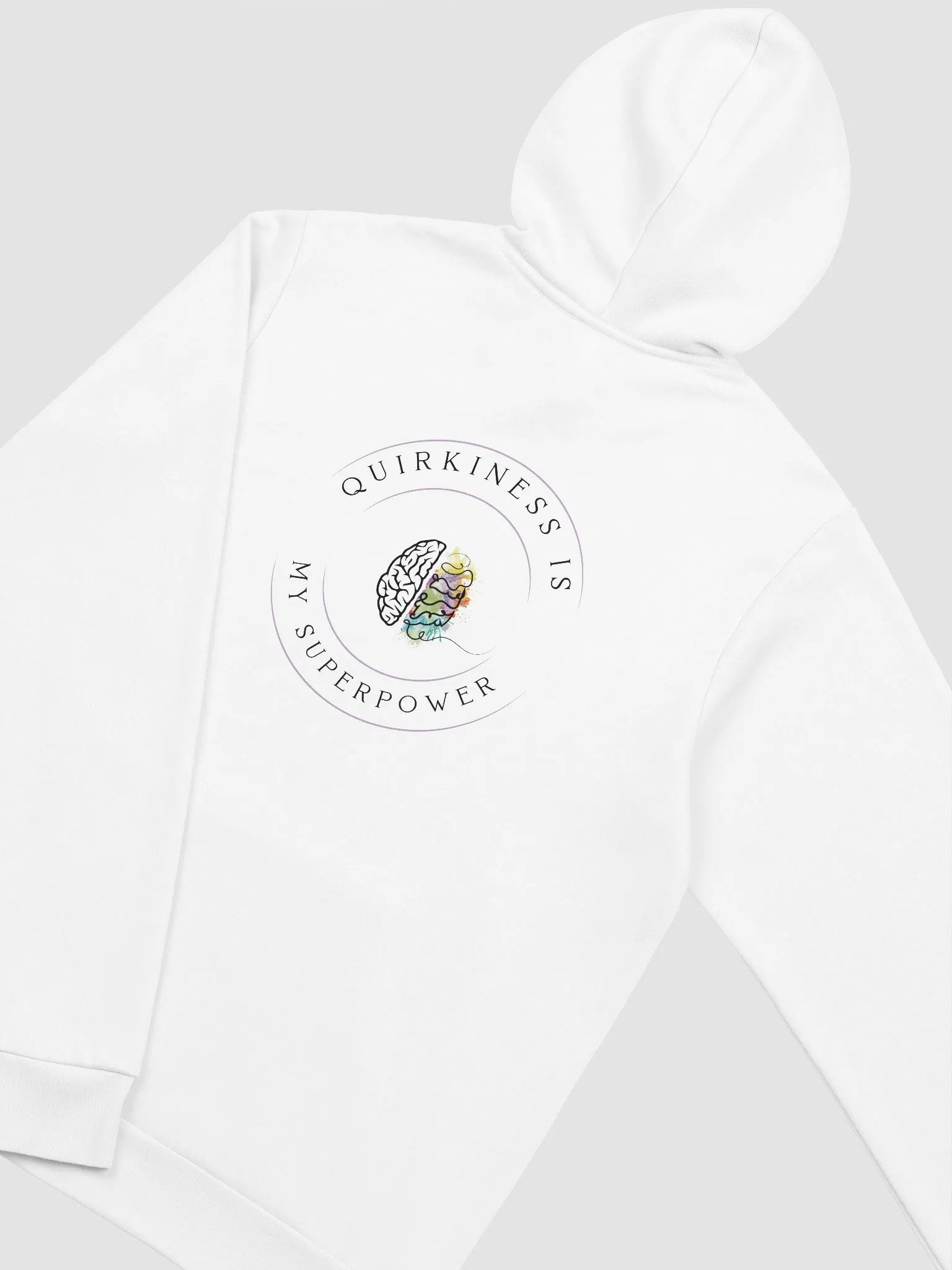 Supersoft Hoodie - Quirkiness is my Superpower product image (4)