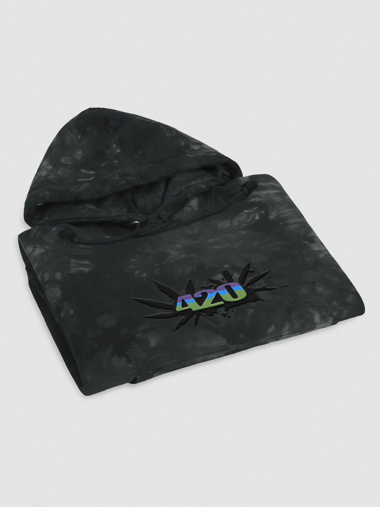 CUSTOM 420 TIEDYE4 HOODIE product image (3)