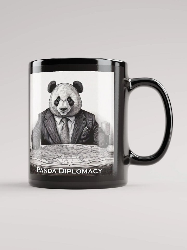 Serious Panda Diplomacy Mug product image (1)