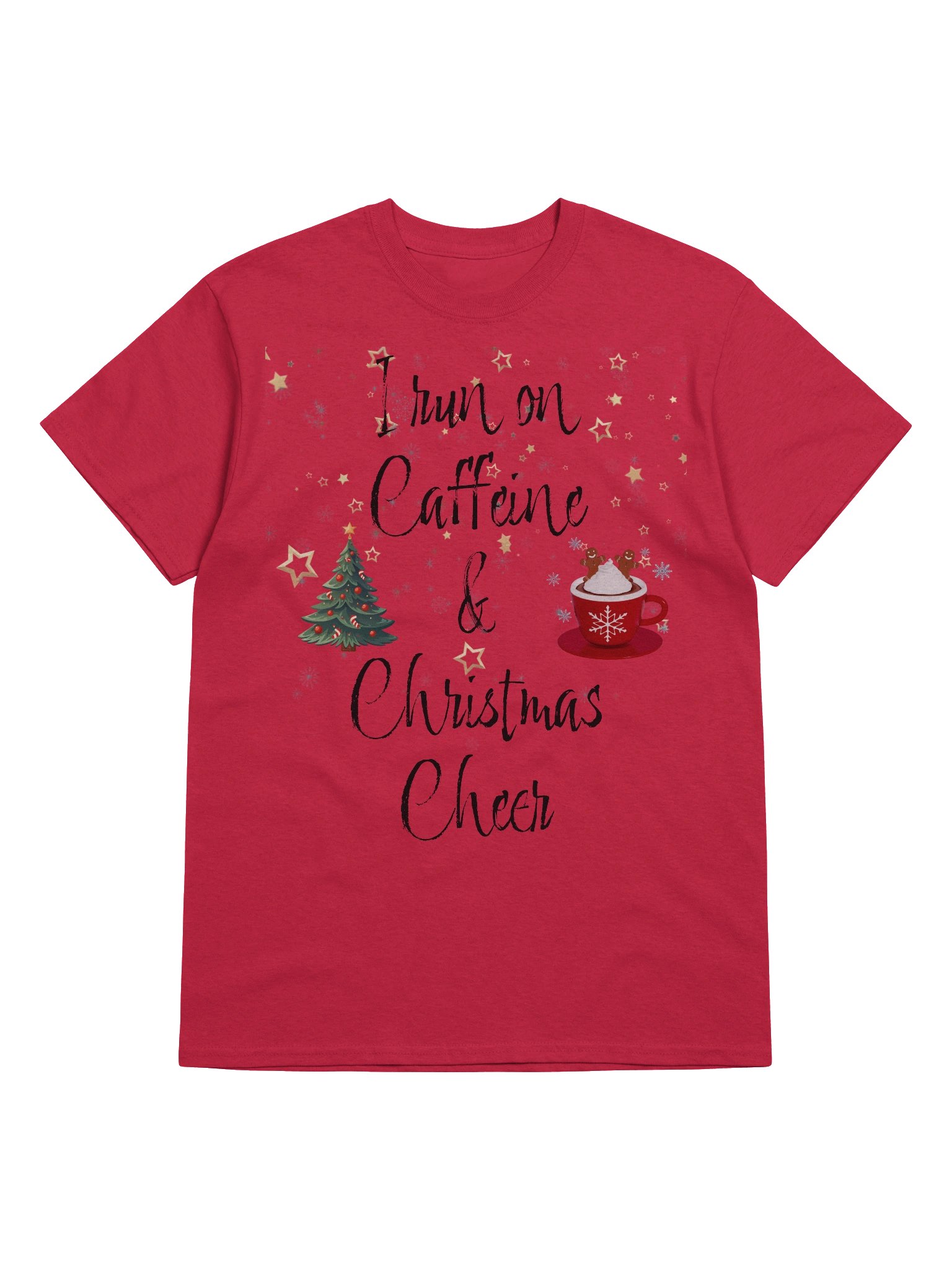 CAFFEINE & CHRISTMAS CHEER TEE product image (17)