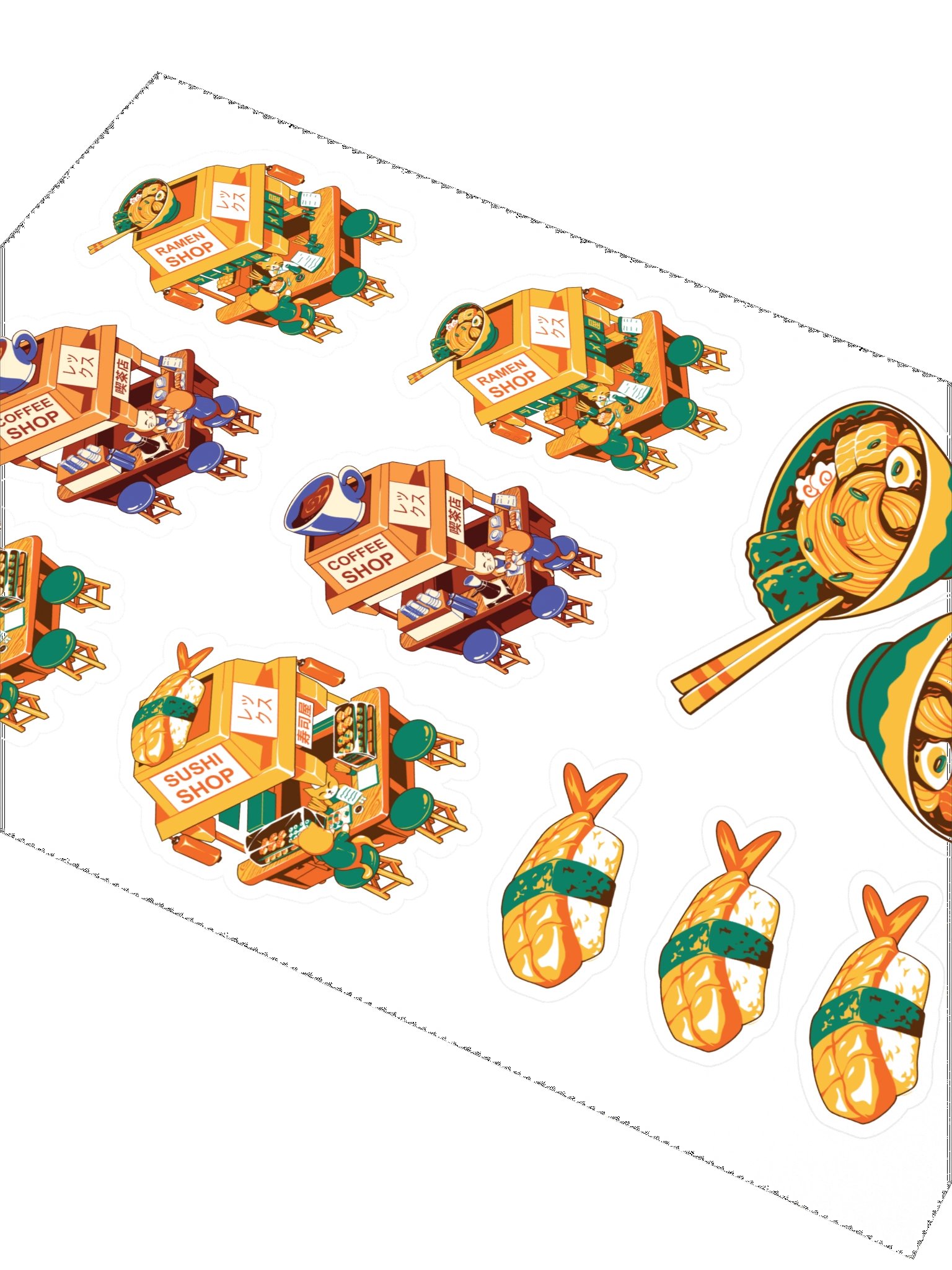 Sticker Pack – Keyboard Switch × Japanese Theena Store product image (2)
