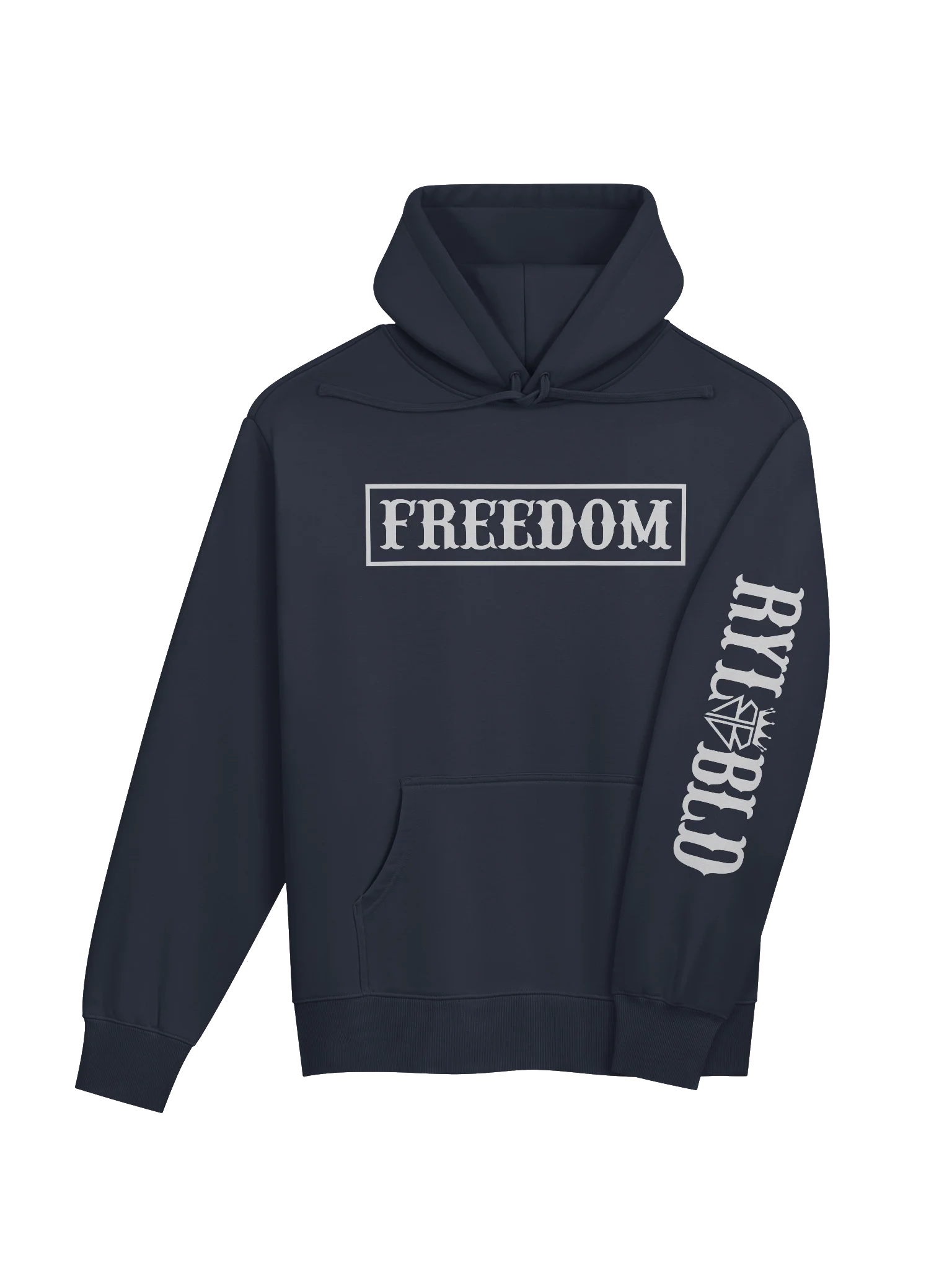FREEDOM HOODIE (WHITE LOGO) product image (4)