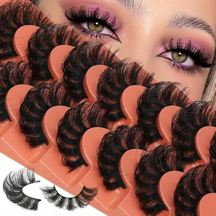 Baddie Glam 7‑Pair Thick Wispy Set product image (1)