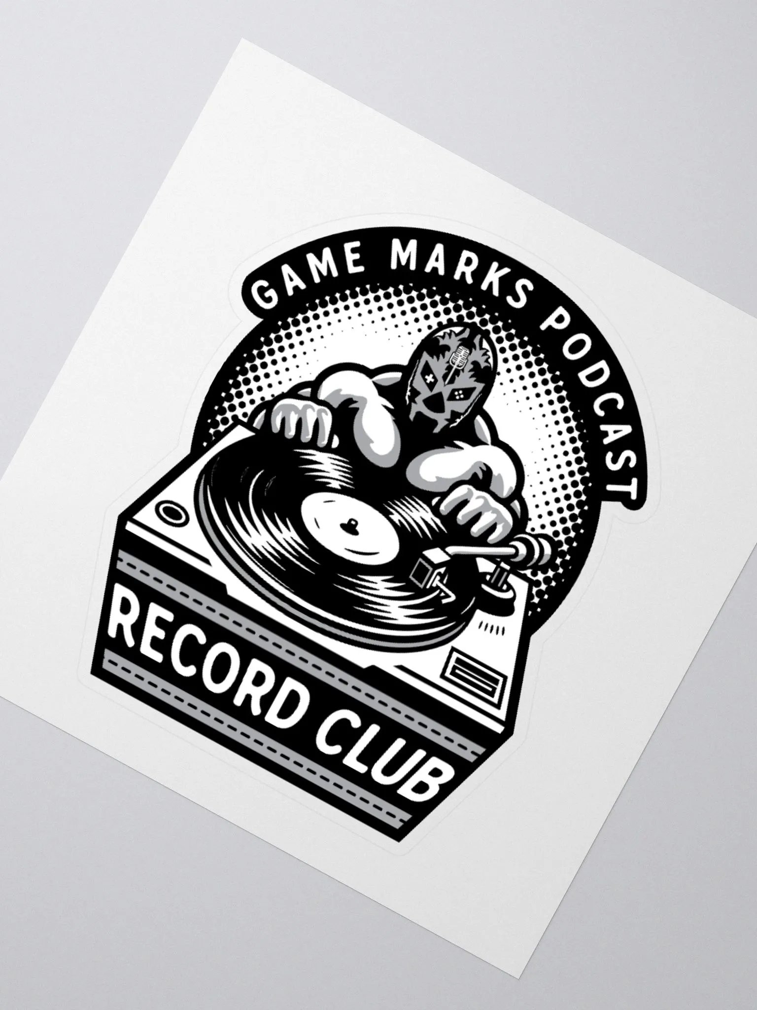 Game Marks Podcast Record Club Sticker product image (5)
