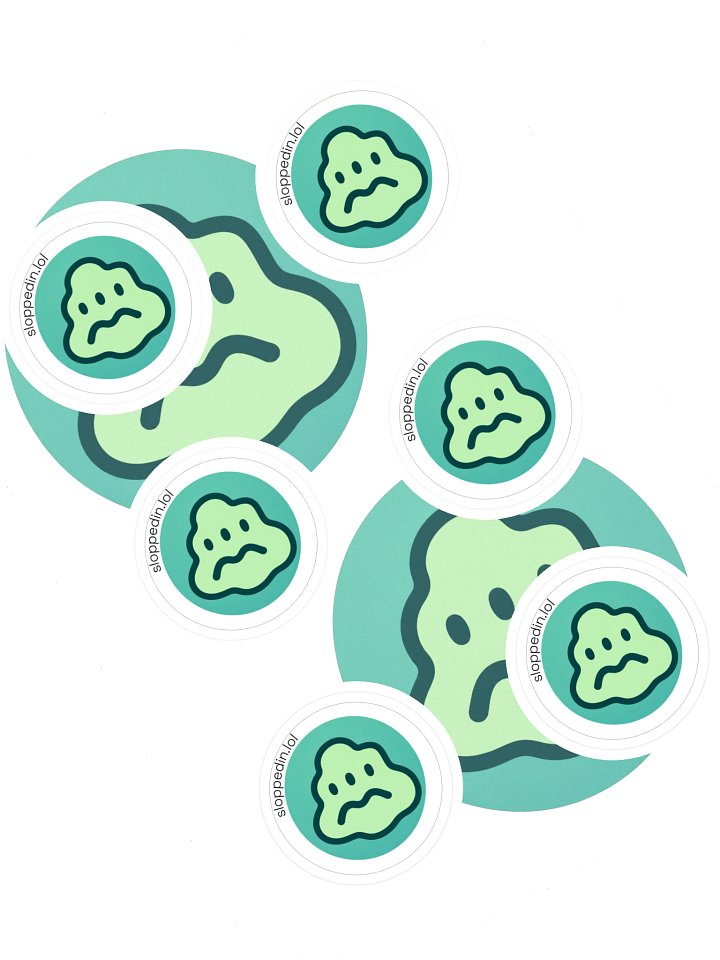 SloppedIn Sticker Sheet product image (1)