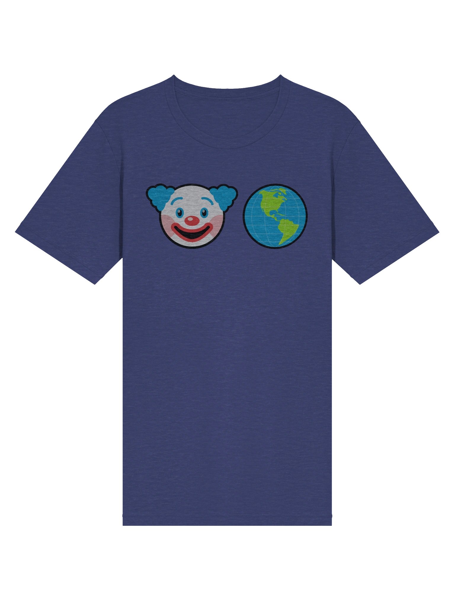 CLOWN WORLD! (triblend shirt) product image (3)