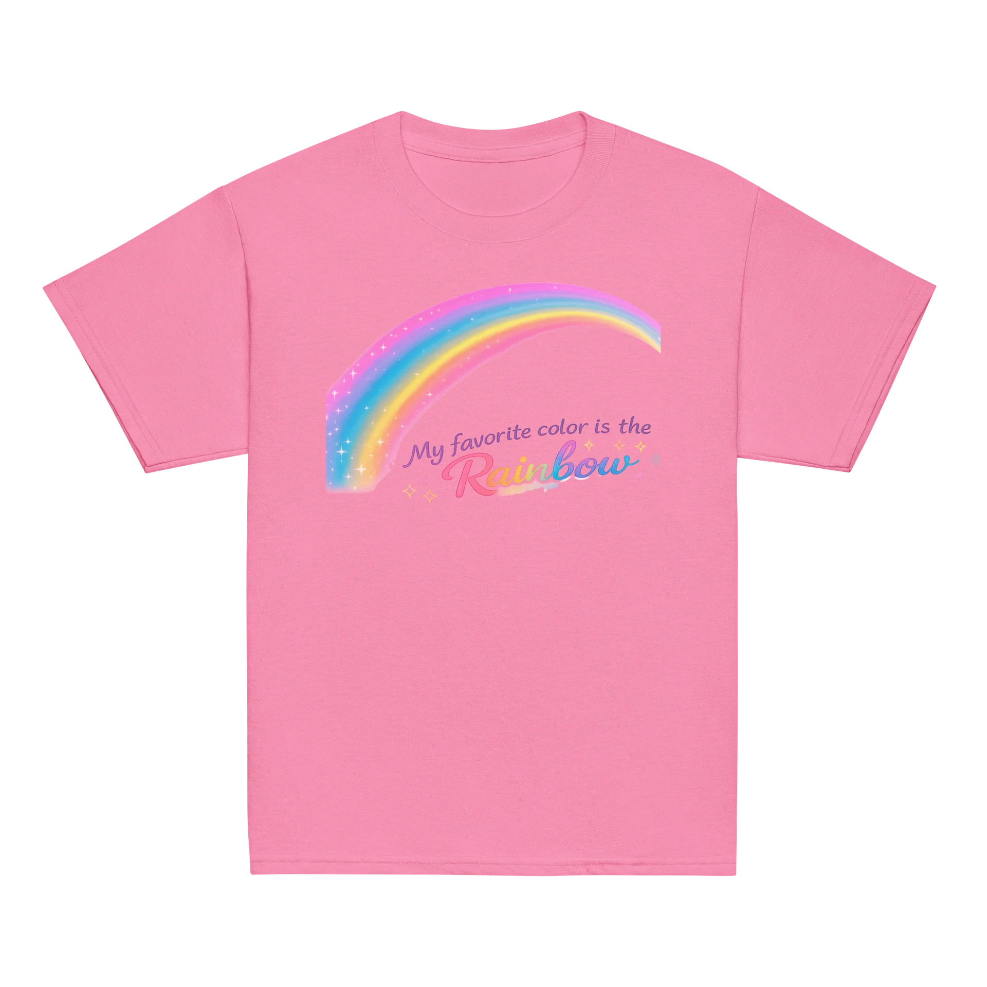 Rainbow Shimmer Youth Tee product image (2)