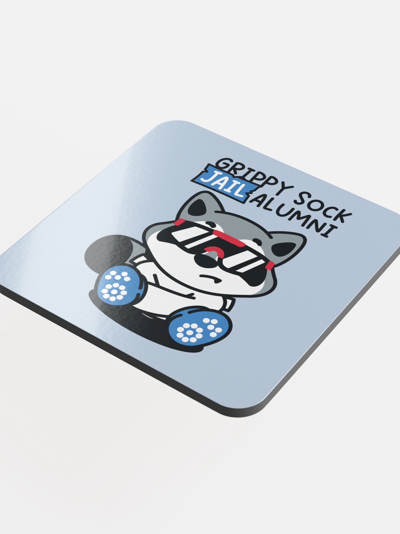 Grippy Sock Jail Coaster product image (4)